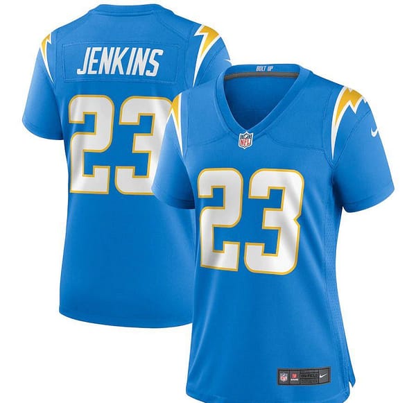 Women's Rayshawn Jenkins Powder Blue Player Limited Team Jersey