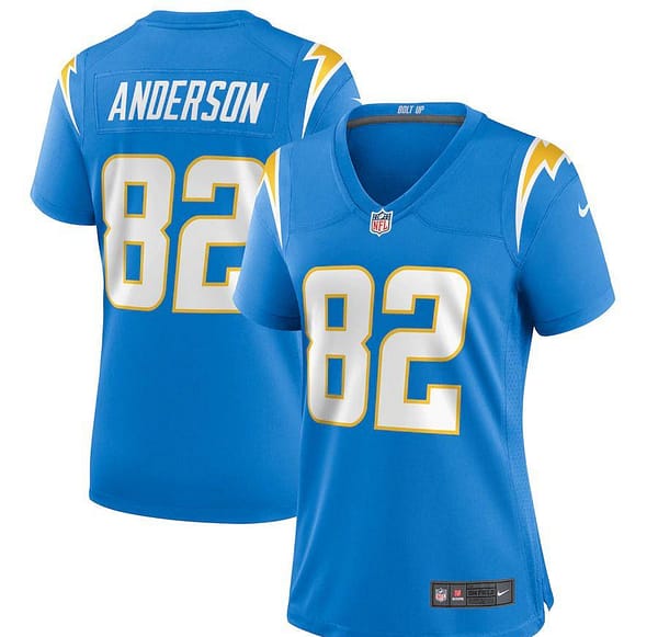 Women's Stephen Anderson Powder Blue Player Limited Team Jersey