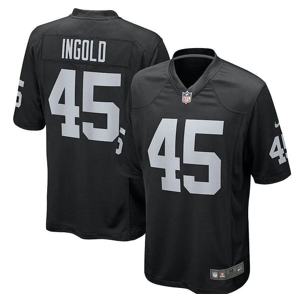 Men's Alec Ingold Black Player Limited Team Jersey