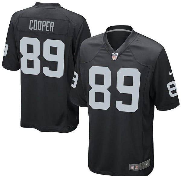 Men's Amari Cooper Black Player Limited Team Jersey