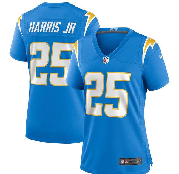 Women's Chris Harris Jr. Powder Blue Player Limited Team Jersey