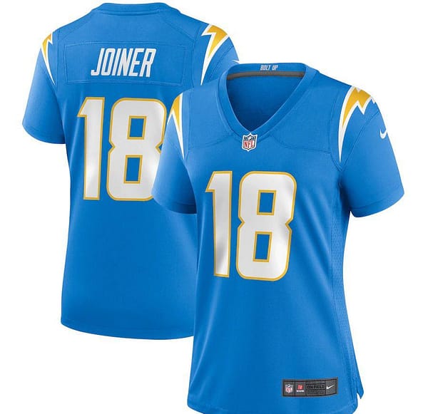 Women's Charlie Joiner Powder Blue Retired Player Limited Team Jersey