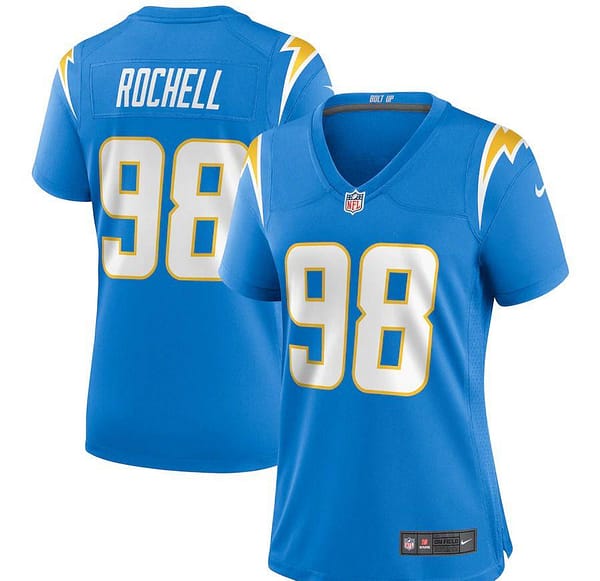 Women's Isaac Rochell Powder Blue Player Limited Team Jersey