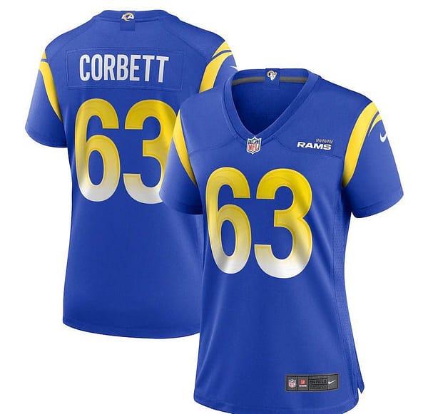 Women's Austin Corbett Royal Player Limited Team Jersey