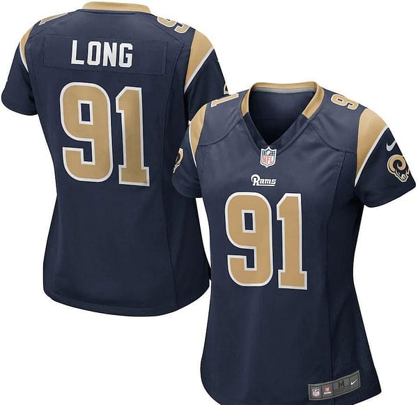 Women's Chris Long Navy Player Limited Team Jersey