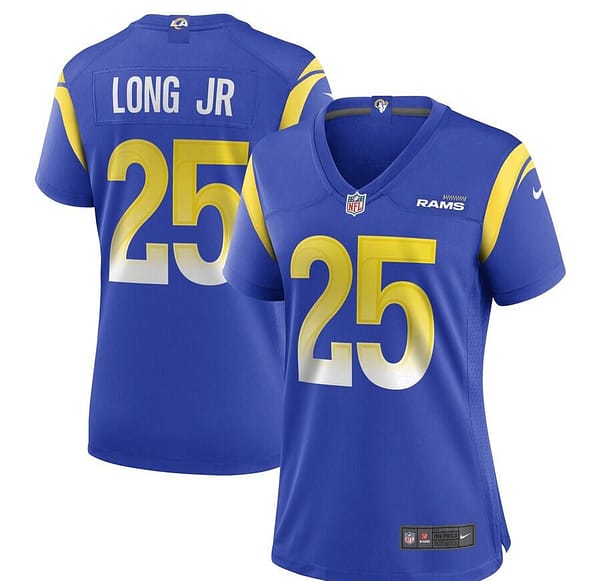Women's David Long Jr. Royal Player Limited Team Jersey