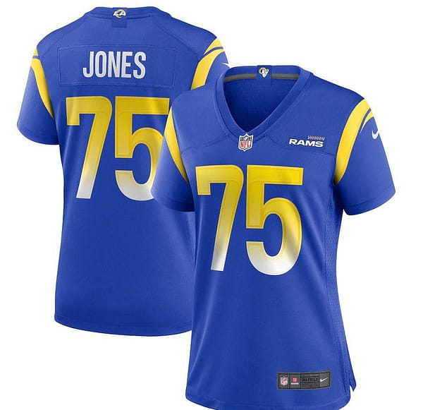Women's Deacon Jones Royal Retired Player Limited Team Jersey