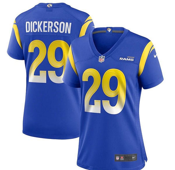 Women's Eric Dickerson Royal Retired Player Limited Team Jersey