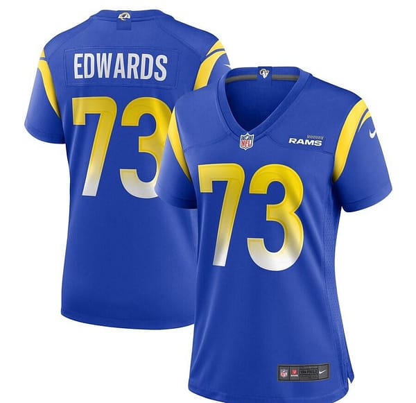 Women's David Edwards Royal Player Limited Team Jersey