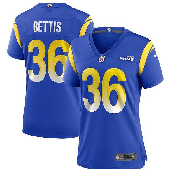 Women's Jerome Bettis Royal Retired Player Limited Team Jersey