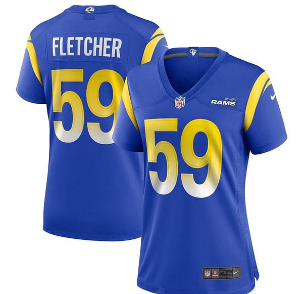 Women's London Fletcher Royal Retired Player Limited Team Jersey