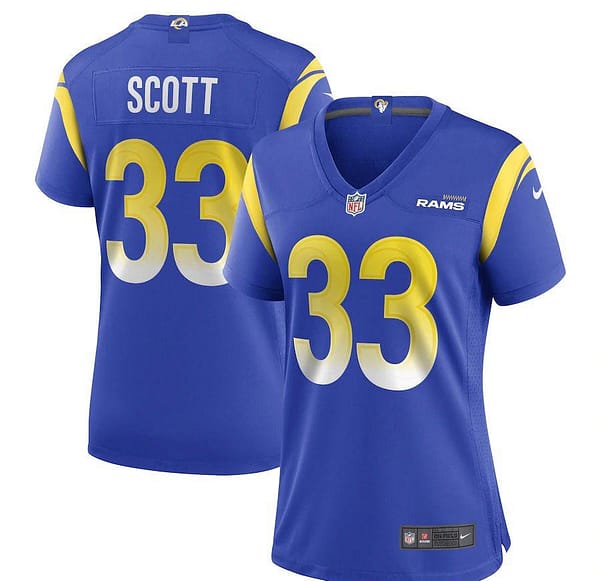 Women's Nick Scott Royal Player Limited Team Jersey