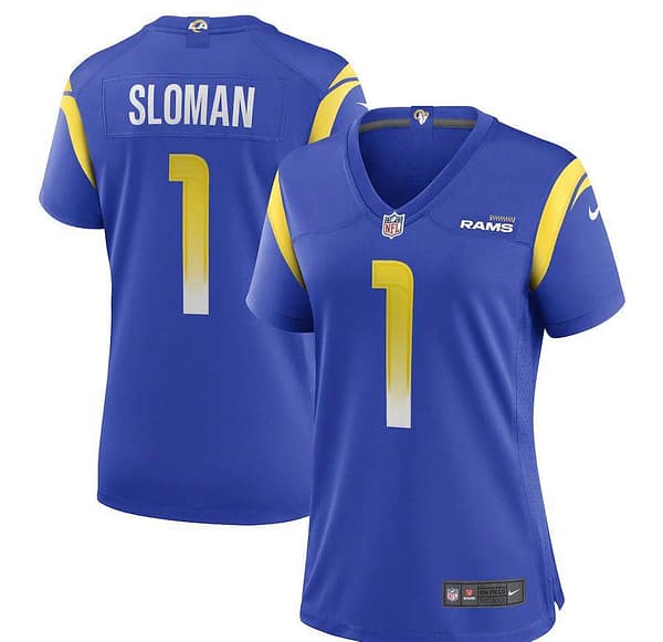 Women's Samuel Sloman Royal Player Limited Team Jersey
