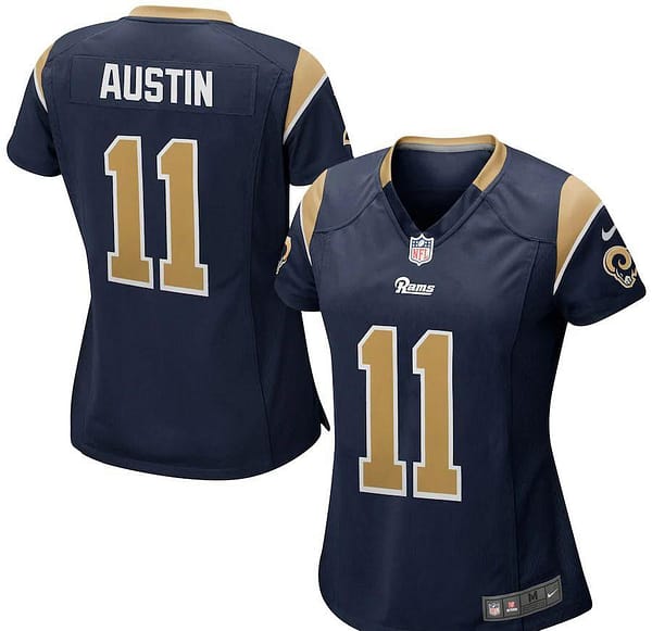 Women's Tavon Austin Navy Player Limited Team Jersey