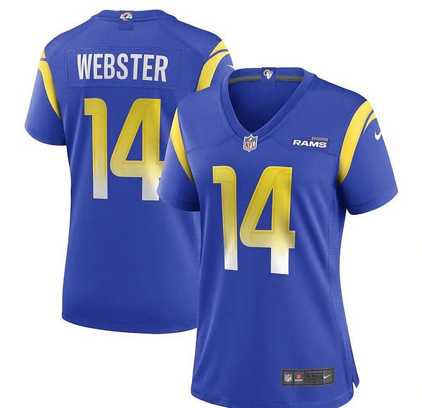 Women's Nsimba Webster Royal Player Limited Team Jersey