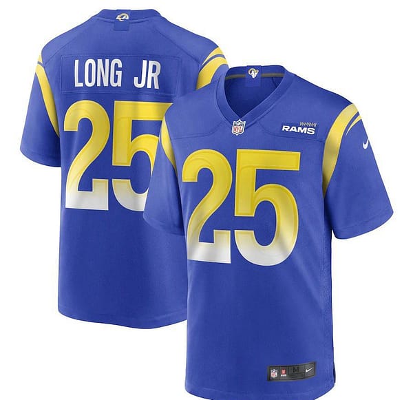 Men's David Long Jr. Royal Player Limited Team Jersey