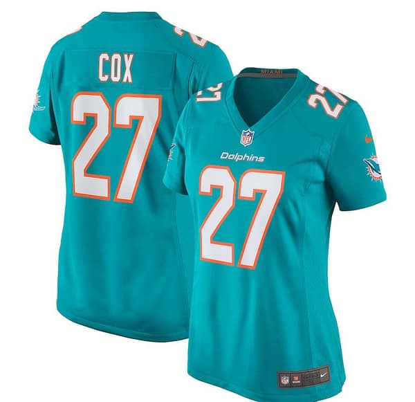 Women's Chandler Cox Aqua Player Limited Team Jersey