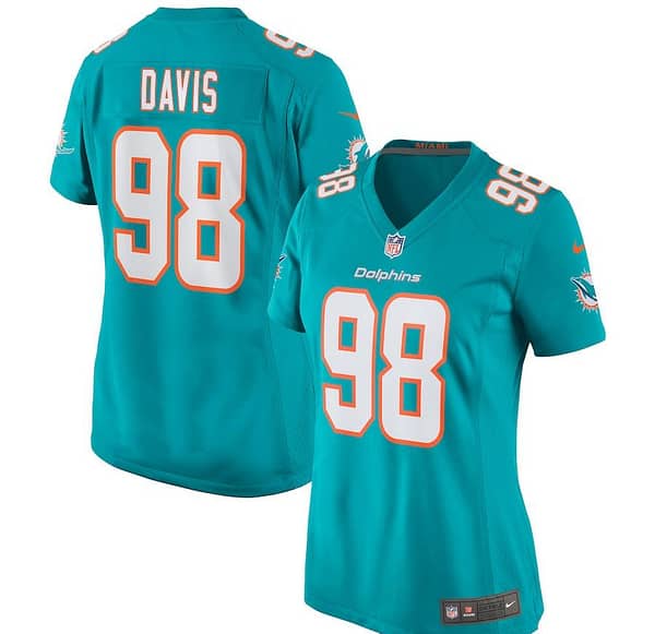 Women's Raekwon Davis Aqua Player Limited Team Jersey