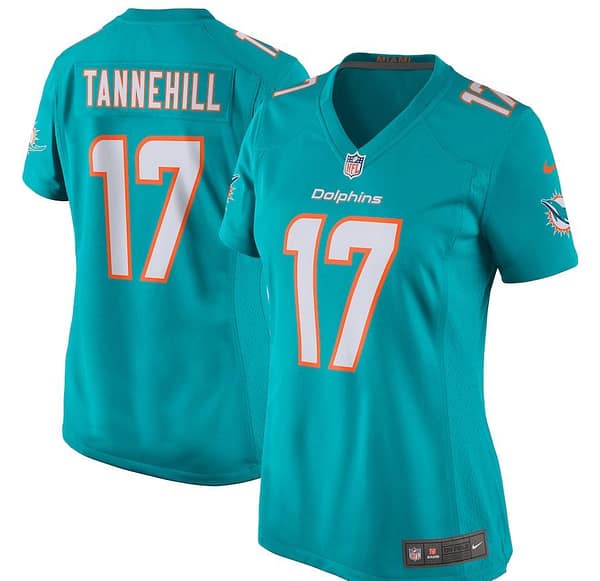 Women's Ryan Tannehill Aqua New 2018 Player Limited Team Jersey