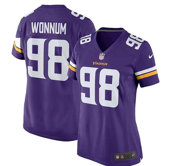 Women's D.J. Wonnum Purple Player Limited Team Jersey