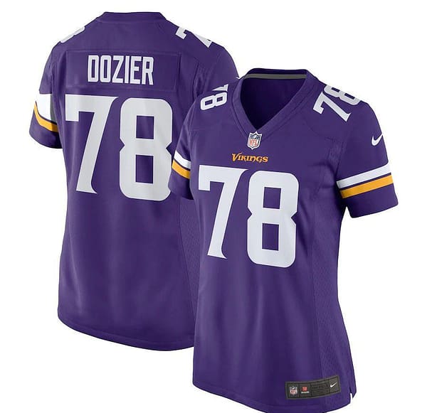 Women's Dakota Dozier Purple Player Limited Team Jersey