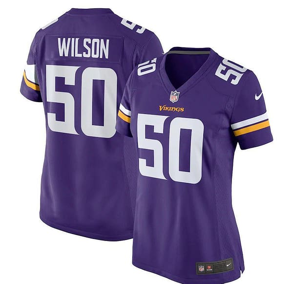 Women's Eric Wilson Purple Player Limited Team Jersey