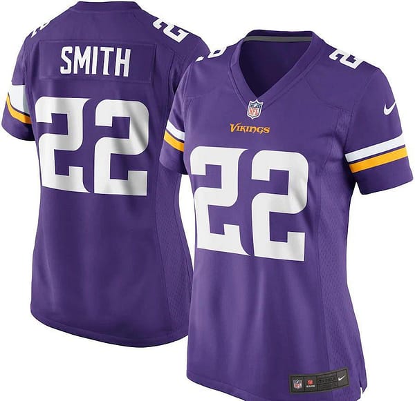 Women's Harrison Smith Purple Player Limited Team Jersey