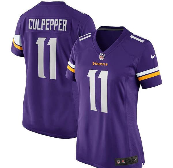 Women's Daunte Culpepper Purple Retired Player Limited Team Jersey