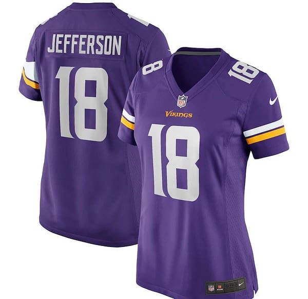 Women's Justin Jefferson Purple Player Limited Team Jersey
