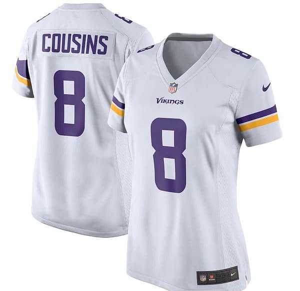 Women's Kirk Cousins White Player Limited Team Jersey