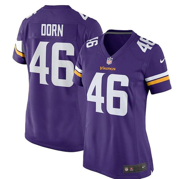 Women's Myles Dorn Purple Player Limited Team Jersey