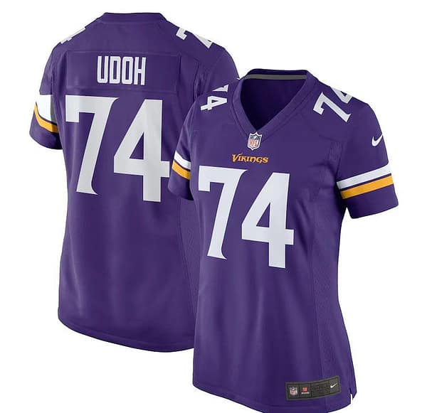 Women's Oli Udoh Purple Player Limited Team Jersey