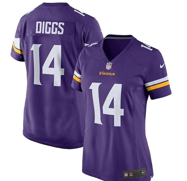 Women's Stefon Diggs Purple Player Limited Team Jersey