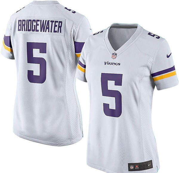 Women's Teddy Bridgewater White Player Limited Team Jersey