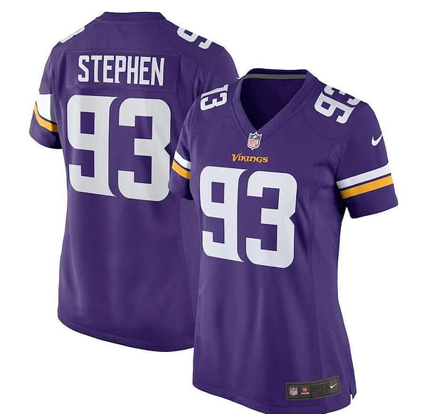 Women's Shamar Stephen Purple Player Limited Team Jersey