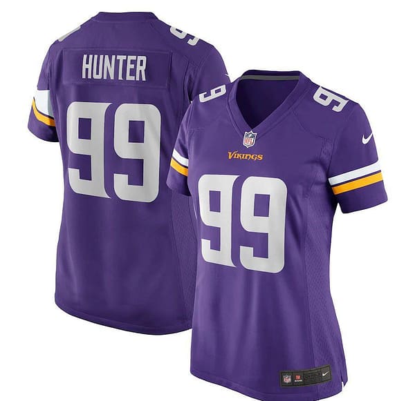 Women's Danielle Hunter Purple Player Limited Team Jersey