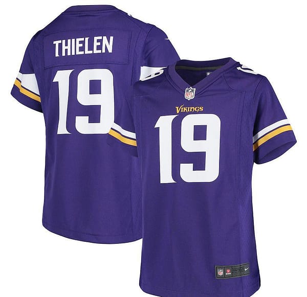 Women's Adam Thielen Purple Player Limited Team Jersey