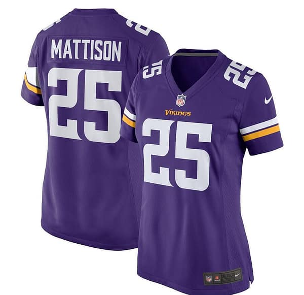 Women's Alexander Mattison Purple Player Limited Team Jersey