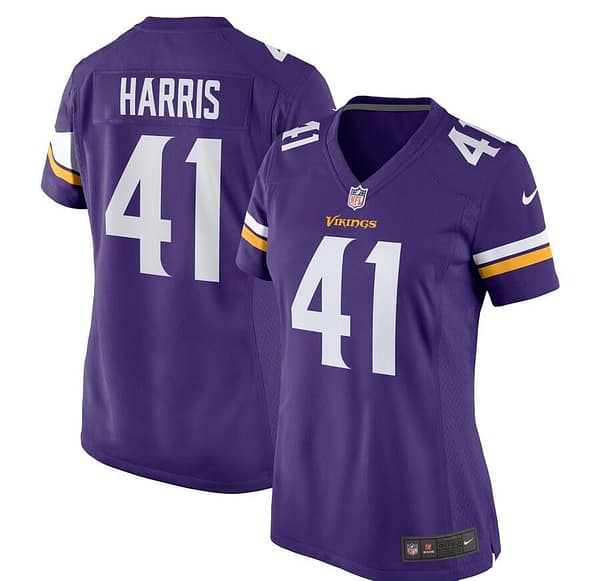 Women's Anthony Harris Purple Player Limited Team Jersey