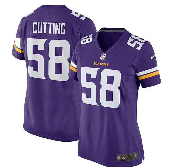 Women's Austin Cutting Purple Player Limited Team Jersey