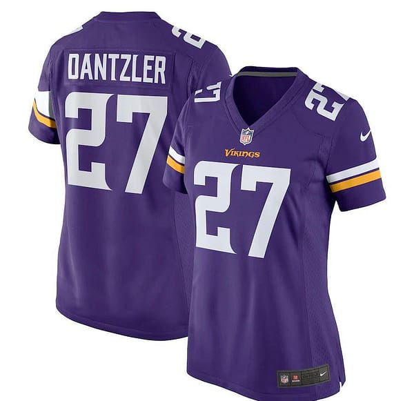 Women's Cameron Dantzler Purple Player Limited Team Jersey