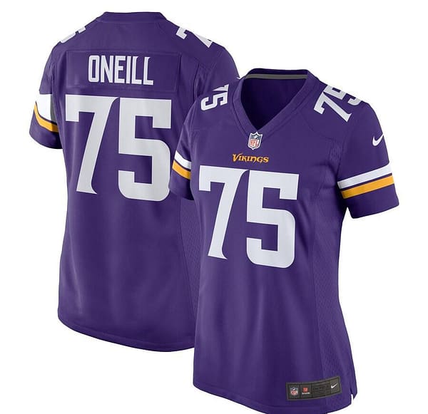 Women's Brian O'Neill Purple Player Limited Team Jersey