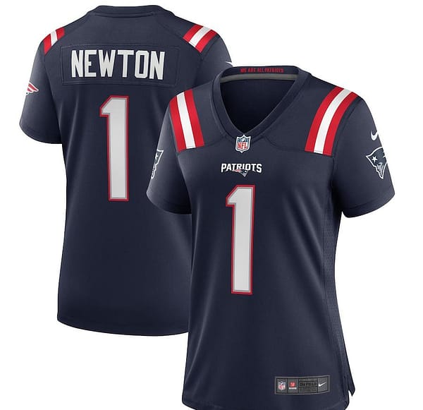 Women's Cam Newton Navy Player Limited Team Jersey