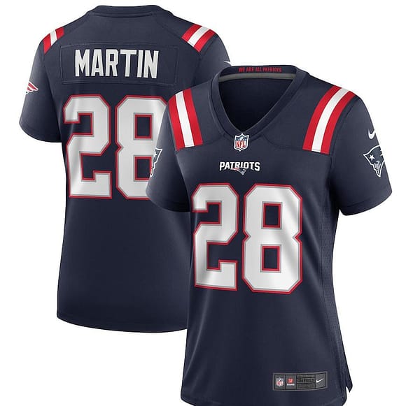 Women's Curtis Martin Navy Retired Player Limited Team Jersey
