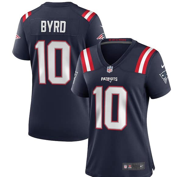 Women's Damiere Byrd Navy Player Limited Team Jersey