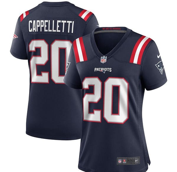 Women's Gino Cappelletti Navy Retired Player Limited Team Jersey