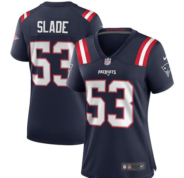 Women's Chris Slade Navy Retired Player Limited Team Jersey