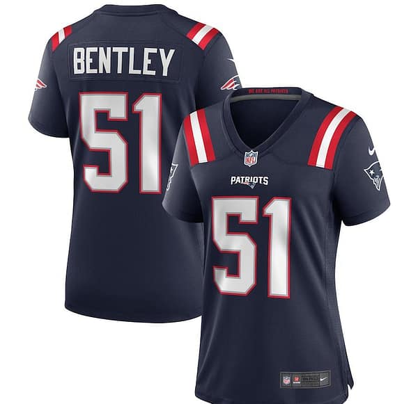 Women's Ja'Whaun Bentley Navy Player Limited Team Jersey
