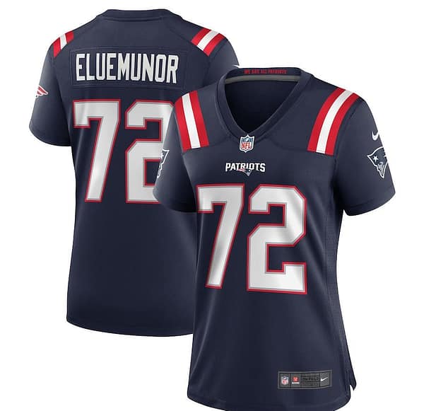 Women's Jermaine Eluemunor Navy Player Limited Team Jersey