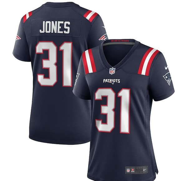 Women's Jonathan Jones Navy Player Limited Team Jersey